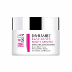 Dr Rashel Fade Spots Night Cream 50ml with arbutin and niacinamide on white background