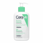 CeraVe Foaming Cleanser 236ml pump bottle for normal to oily skin on white background