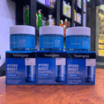 Neutrogena Hydro Boost Water Gel cream texture inside open jar showing lightweight gel consistency