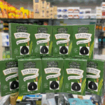 Multiple Savol Ecologic hair colourant natural black boxes arranged on store shelf display