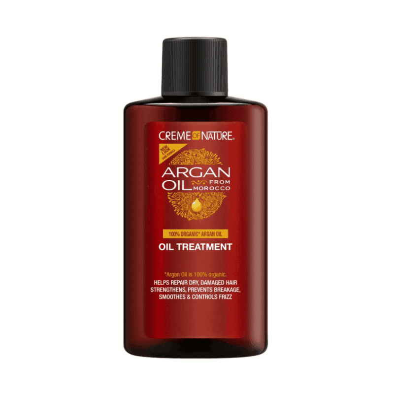 Creme of Nature Argan Oil from Morocco oil treatment bottle for repairing dry and damaged hair
