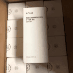 Anua Niacinamide 10% TXA 4% serum boxes packed together showing wholesale stock