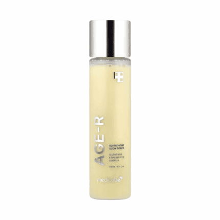 Medicube AGE-R Glutathione Glow Toner 140ml brightening facial toner.