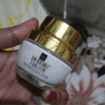 Dr. Rashel 24K Gold Collagen Whitening Cream – Real Product Handheld View
