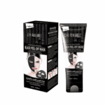 Dr. Rashel Black Peel-Off Mask 120ml shown with product box and tube packaging, designed for removing blackheads and deep pore cleansing with charcoal formula.