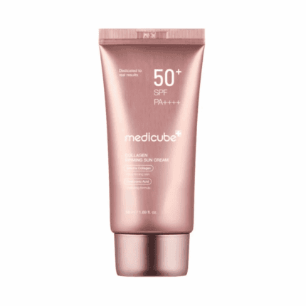 Medicube Collagen Firming Sun Cream SPF50+ PA++++ sunscreen 50ml.