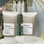 Two The Ordinary Natural Moisturizing Factors + HA 30ml face moisturizer tubes on display